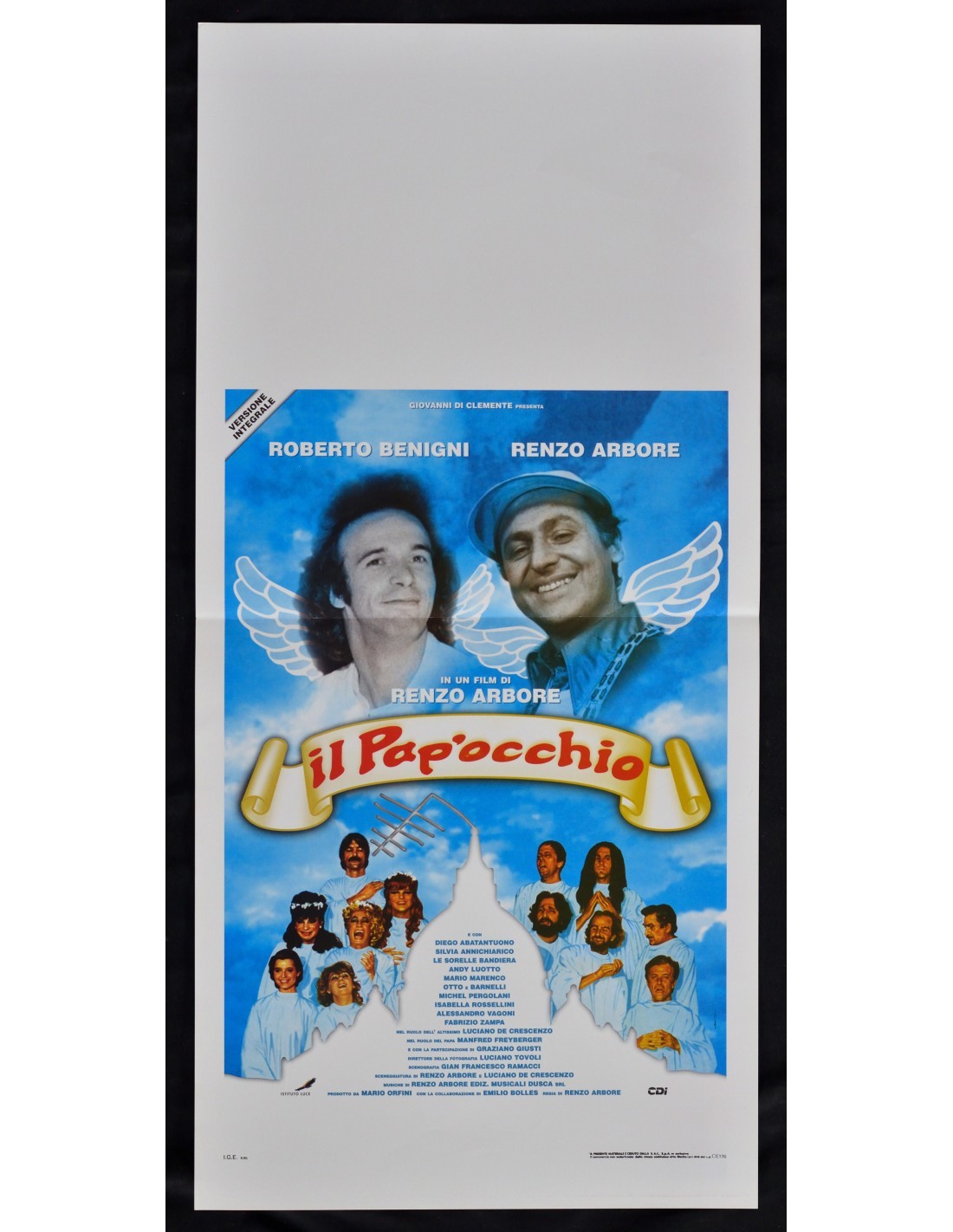 Locandina originale film Il pap'occhio (1980) - Regia di Renzo Arbore