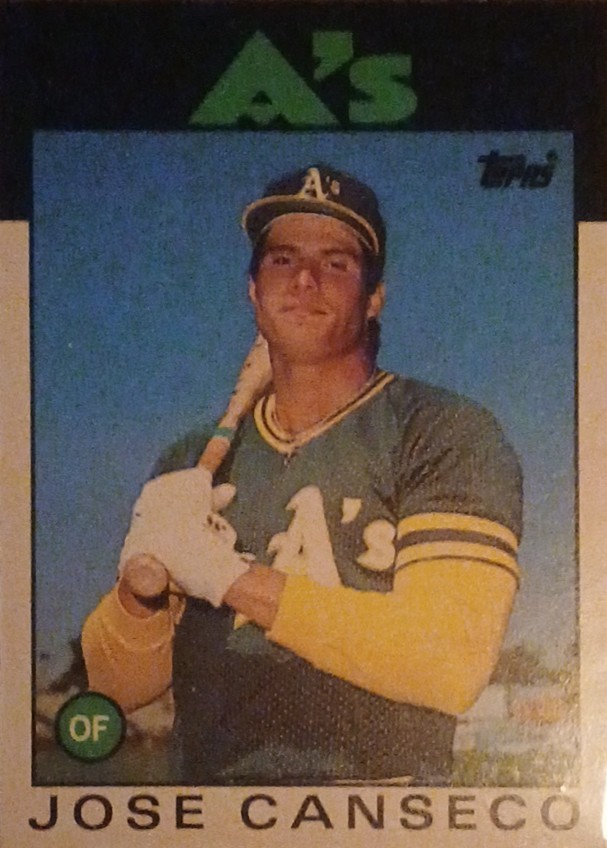 1986 Topps Traded #20T Jose Canseco
