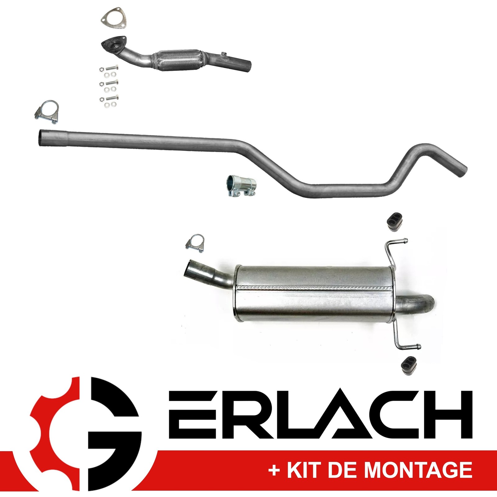 Echappement silencieux Opel Zafira 1.7 CDTi 9015 pour trajet familial sans bruit