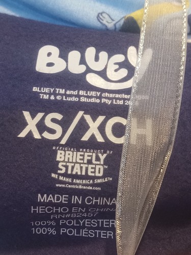 Disney Bluey Christmas pajamas set women's XS - Picture 3 of 7