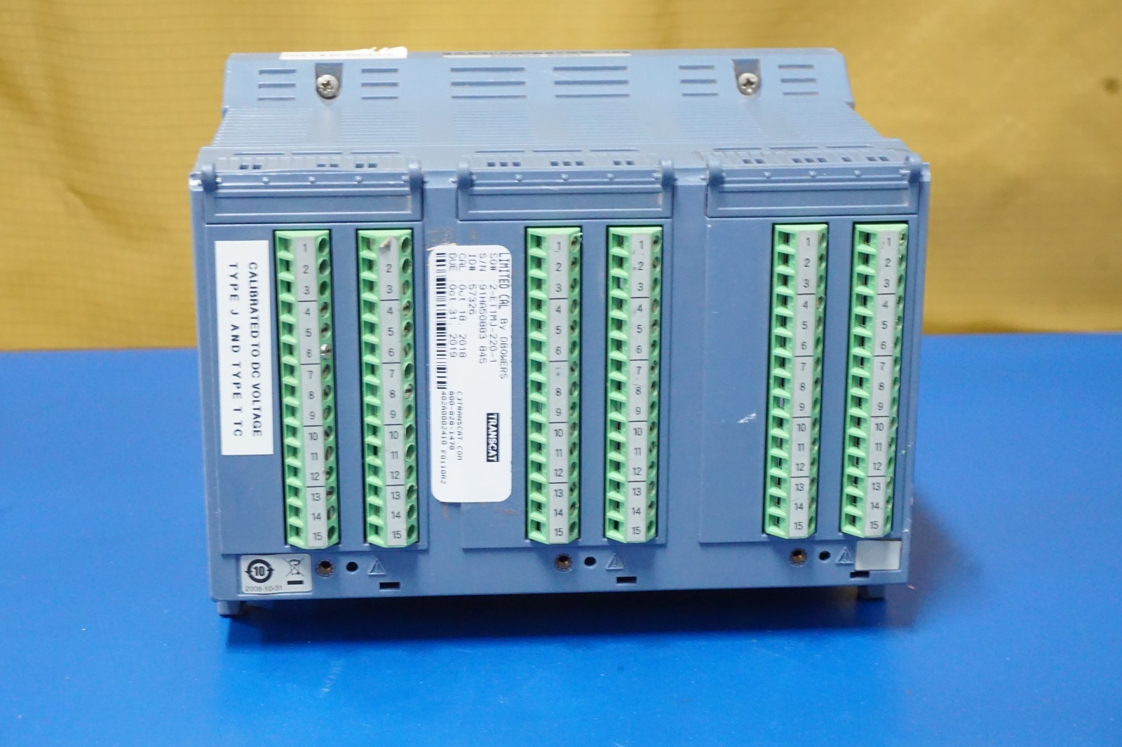 Yokogawa DAQMASTER 30 Channel 3 Slot Analog Input Module - MX110-VTD-L30