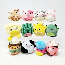 SQUISHMALLOWS Squad 2" Plush Minis - Lot of 12 Different New Figures Bin14