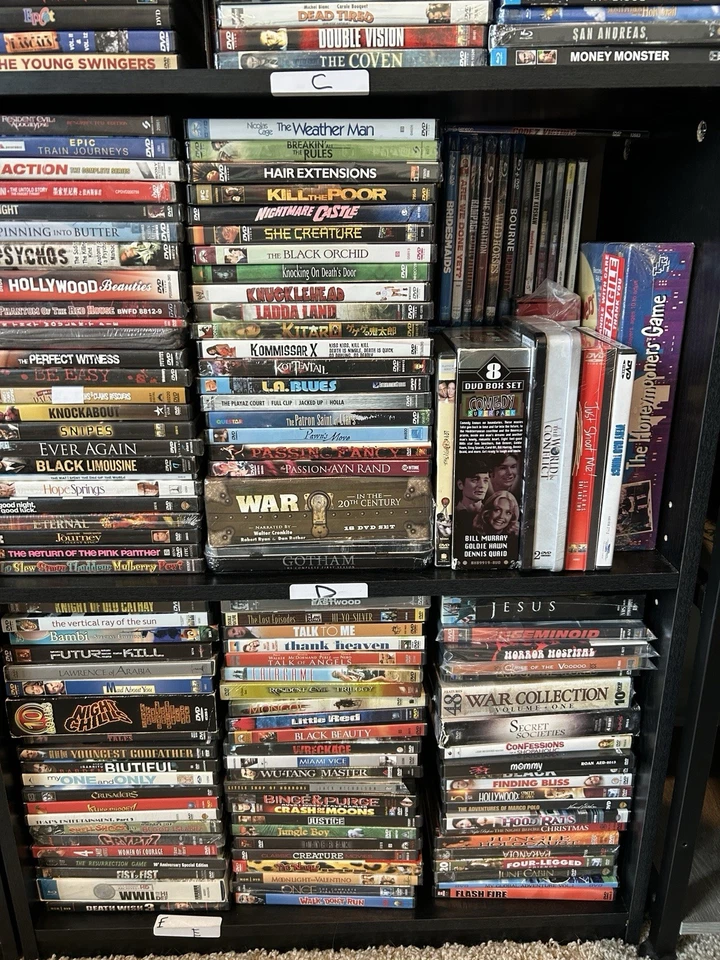80 Wholesale lot dvd movies assorted bulk Free Shipping Video Dvds CHEAP - Image 4 of 4
