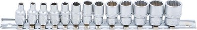 2269 | Steckschlüsselsatz, 12-kant | 6,3 mm (1/4'') Antrieb | 4 - 14 mm | 13-tlg.