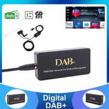 Car Digital DAB+ Adapter Audio Radio Box USB Receiver Antenna For Android Radio
