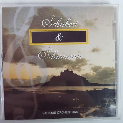 Schubert & Schumann Various Orchestras Allegro Moderato Symphony 8 Andante CD