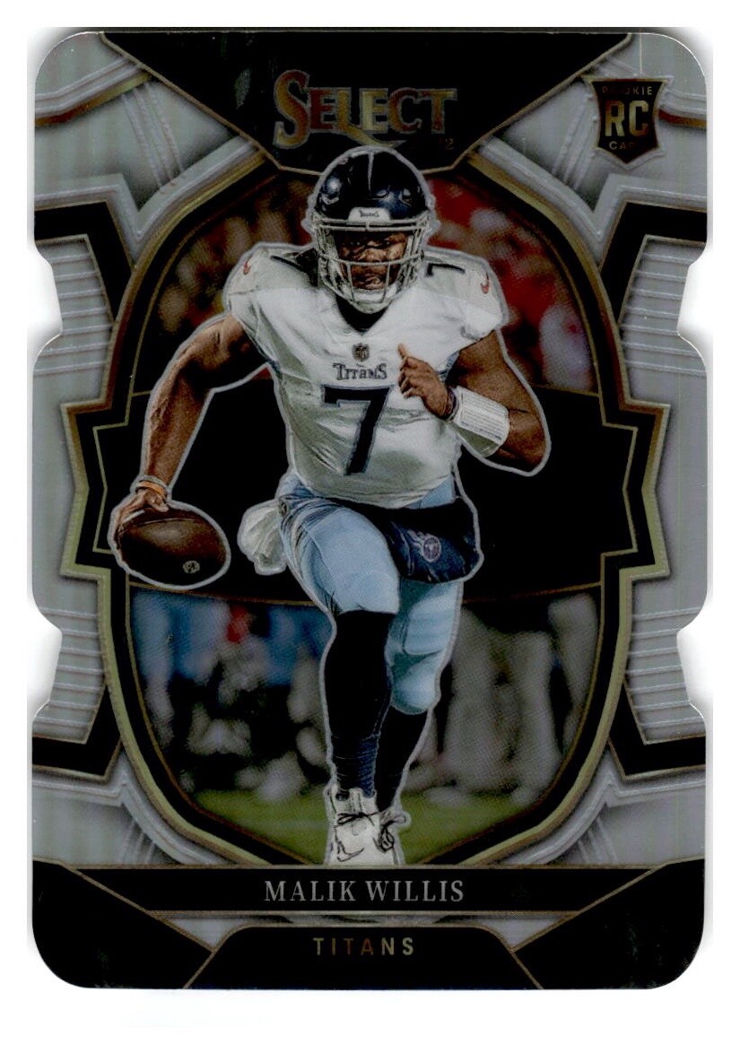 2022 Panini Select #38 Malik Willis Silver Prizm Die Cut