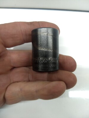 POWR-KRAFT 11/16 Impact Socket 84W4870 6pt 1/2dr.