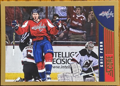2013-14 Score Gold Eric Fehr #529 Washington Capitals
