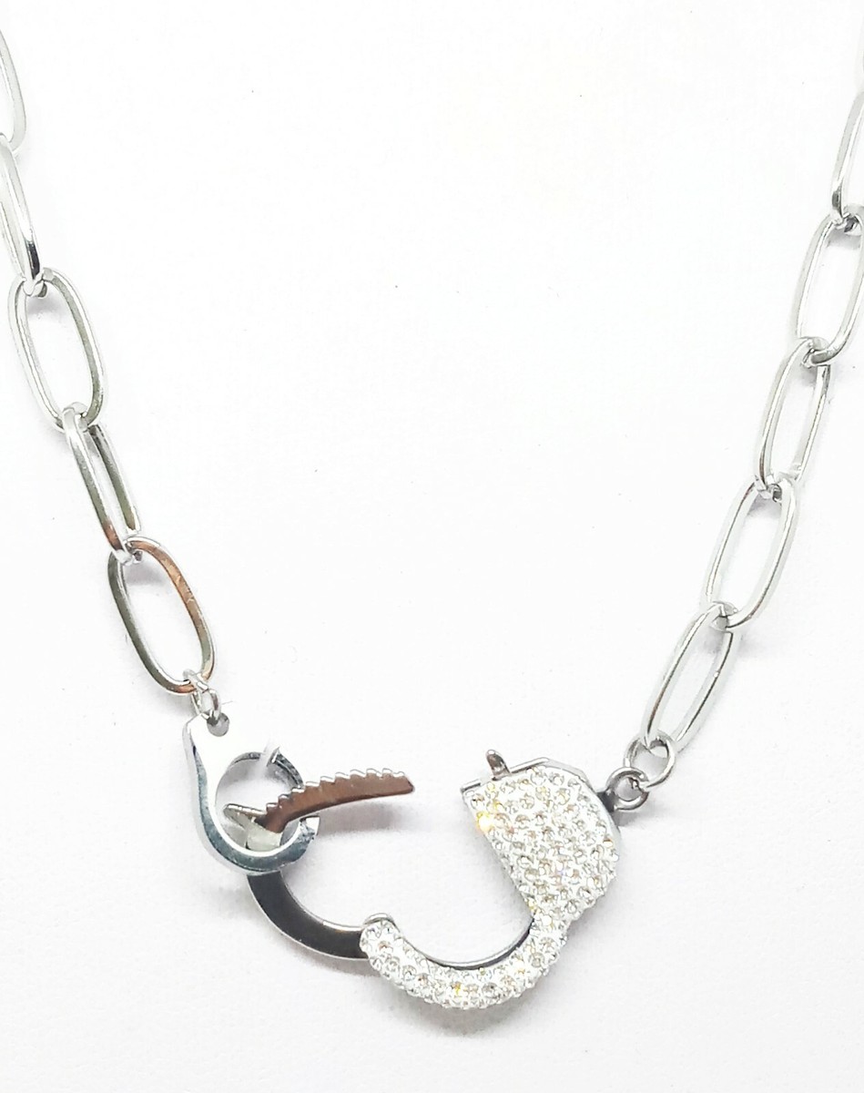Collana con ciondolo a barra in acciaio inossidabile dal tono oro