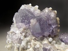Fluorita Calcita y Cuarzo Mina San Martín Zacatecas, México