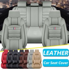 Leather Seat Cover Front Rear Cushion For Chevrolet Silverado 1500 2500hd 3500hd