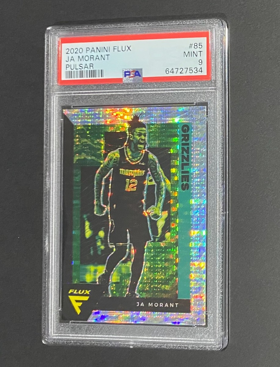 NBAカード JA MORANT FLUX ATMOSPHERE PSA9 2020 PANINI FLUX JA MORANT PULSAR PRIZM SP MEMPHIS GRIZZLIES