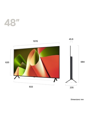 LG OLED48B46LA 48" 4K Smart TV / Scratch on Screen (1644) - Picture 6 of 20