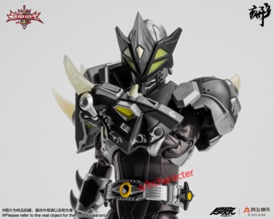 Armor Hero 1/12 Black Rhinoceros Hero 6in Action Figure Toys Model