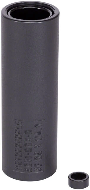 We The People Clavijas Temper con Adaptador 3/8" - Par, Negro Foto 2 de 3