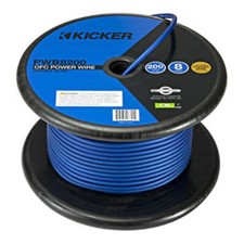 8 Gauge OFC Oxygen Free Copper Power/Ground Wire Cobalt Blue Lot Kicker
