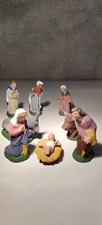Presepe artigianale - LOTTO 10 -  Natività + pastori + pecore