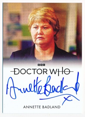 Doctor Who Series 5-7 Annette Badland Full Bleed Autograph Auto #NNO - QTY