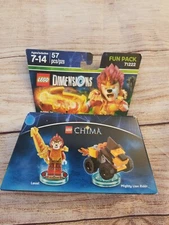 Lego Dimensions Chima Laval & Mighty Lion Rider Fun Pack No. 71222 Age 7-14 NIB
