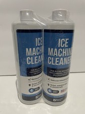 2pk Essential Values Ice Machine Cleaner Nickel Stainless  Chrome Safe 16oz