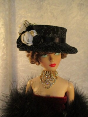 Mannora a doll hat for Gene Marshall & Tyler, Diana. No dolls.
