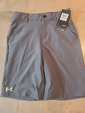 Under Armour Youth Boys Gray Hybrid Shorts Size 12 / NWT
