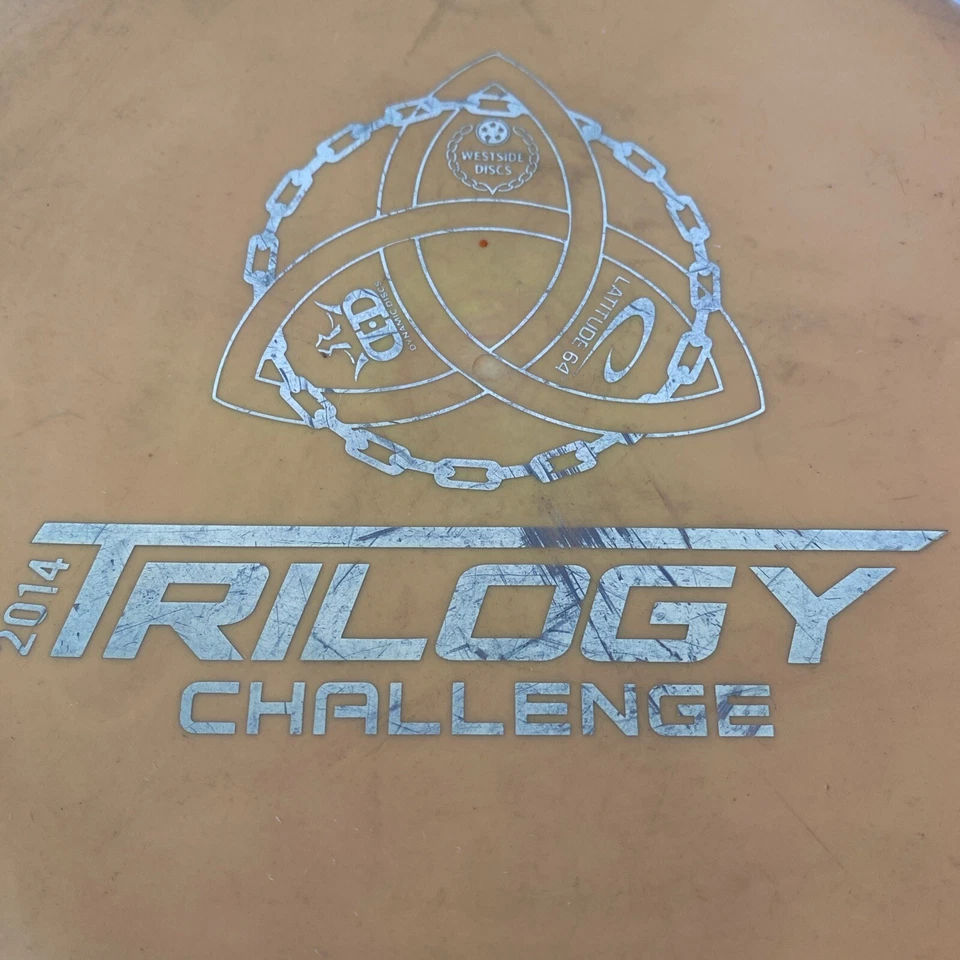 Westside Dynamic Latitude 64 2014 Trilogy Challenge Shield Disc Golf Orange - Image 2 of 4