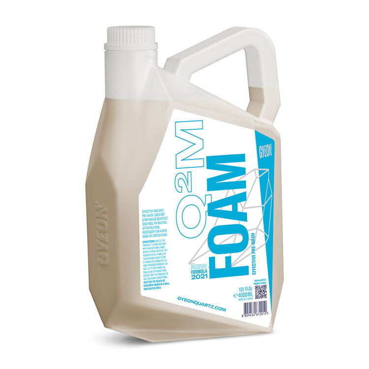 Gyeon Q2M Foam - Auto Snow Foam, Ultimate Pre-Wash for Coated Cars 4000ml