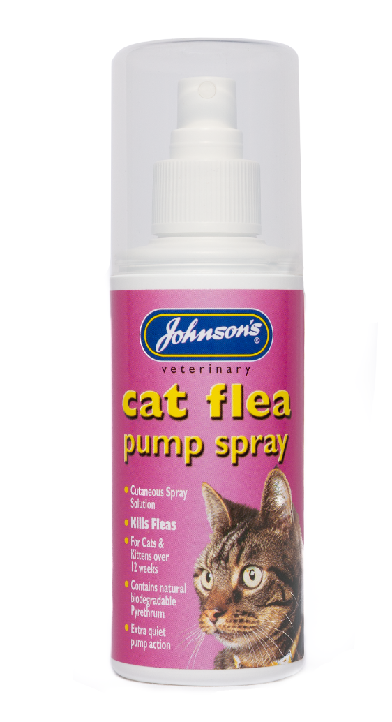 Cat Flea Treatment Flea Killer Remover Johnsons Vet Cat Flea Pump Spray