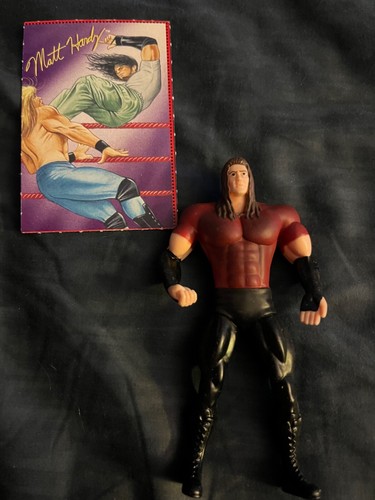 WWF JusToys Bend-Ems Bendems Matt Hardy Bendies Ra...