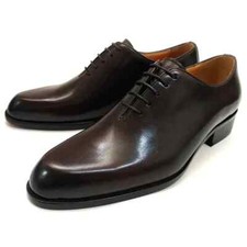 Men's Leather Shoes Handmade Casual Oxford Business Work Shoes Black Man Shoe