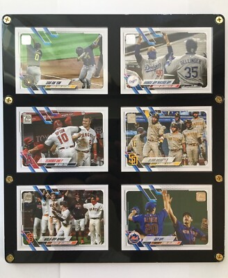 2021 Topps Elbows Only Slam Diego Dab on 'EM Hands Up Masks Walk-off Apart Get