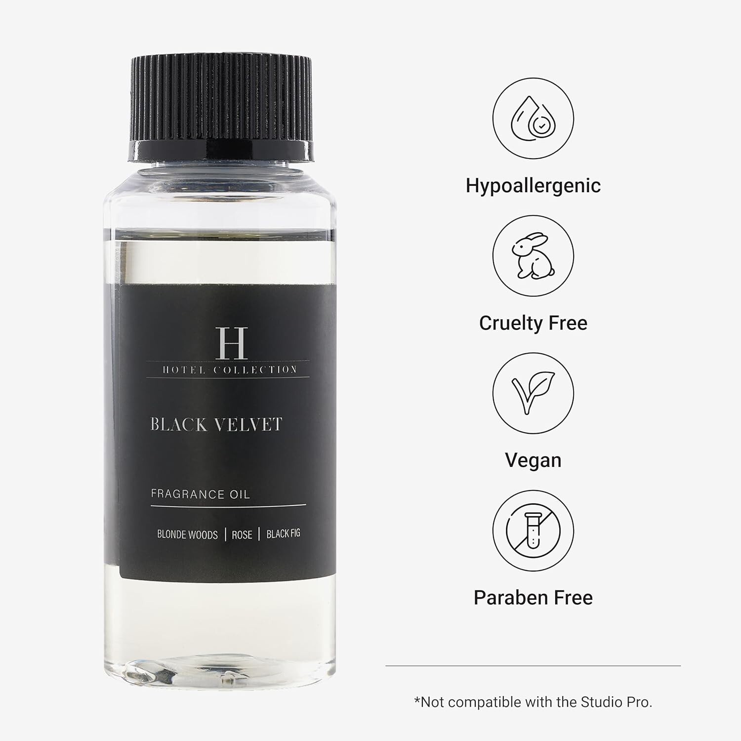 Hotel Collection Black Velvet Fragrance Diffuser Oil 4.1 fl oz 120ml Sealed New