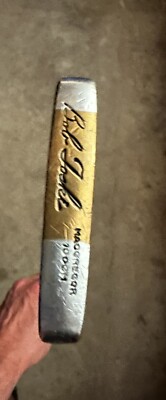Putter Vintage MacGregor Bob Toski 100 GH – Manche En Bois Hickory, Rare Et Original