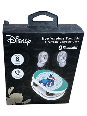 DISNEY True Wireless Earbuds Bluetooth with Charging Case - New | eBay