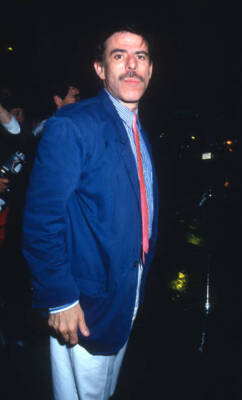 German-born American Pop artist Peter Max 1987 OLD PHOTO 2