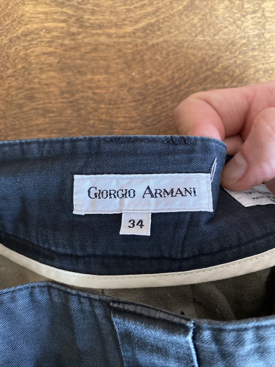 値下げ中　アルマーニ　GIORGIO ARMANI made in ITALY GIORGIO ARMANI（ジョルジオアルマーニ）その他 黒 サイズ:36(XS
