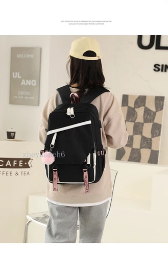 Anime Kamado Nezuko Backpack Kawaii Cartoon School Bag Large Capacity Student - Bild 6 von 12