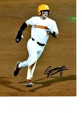 CANNON PEEBLES  TENNESSE VOLUNTEERS BASEBALL SIGNED 8X10 PHOTO W/COA #1