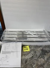 Vtg Old Dominion Suite Broadway 2 Tier 24" Towel Shelf  Polished Chrome New