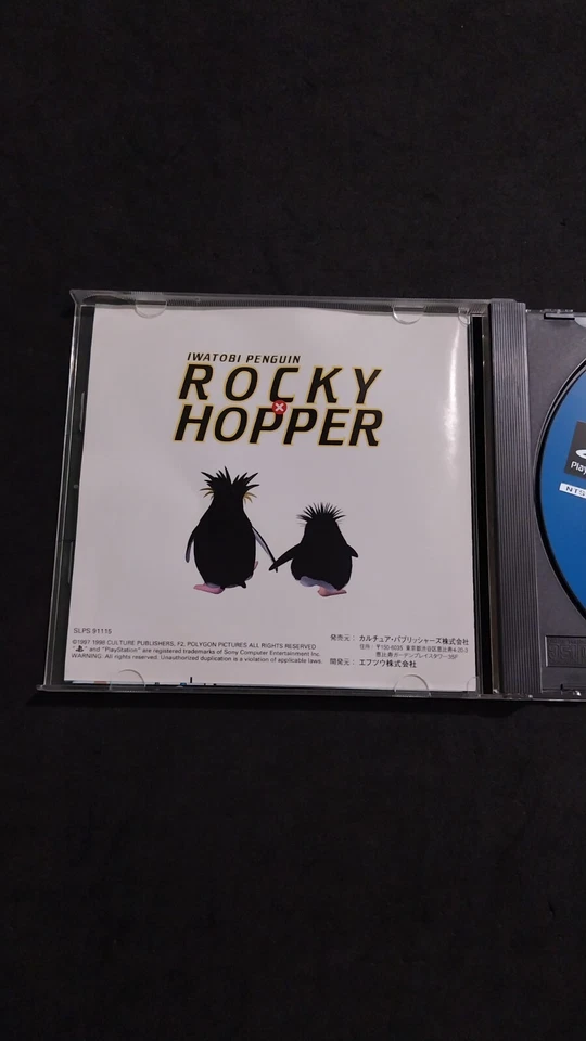 ROCKY HOPPER IWATOBI PENGUIN SONY PLAYSTATION 1 PS1 JAP GIAPPONESE USATO - Immagine 4 di 4