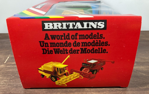 Britains CORN KING 4891 Combine Harvester MAIZE HEAD # 9576 NOB Tractor 1980 - Picture 10 of 15