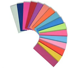 16 Pcs Reusable Ice Popsicle Holder Bags Ice Pop Sleeves for Frozen Treats