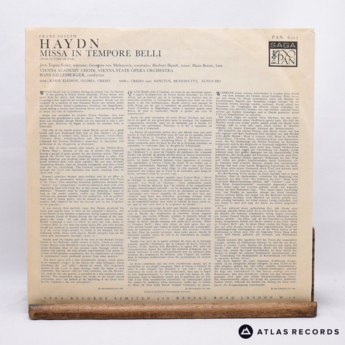 Joseph Haydn - Mass In Time Of War = - LP Vinyl Record - EX/VG+ - Picture 3 of 8