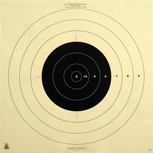 SR-42 Offcal NRA 200 Yd Rapd Fre Hgh Power Rfle Target, 28 x 28