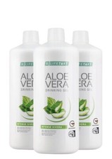 Aloe Vera Drinking Gel Intense Sivera 3 Bottles of 1 L Very Fresh EXP 02 2027