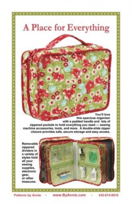 By Annie Schnittmuster A Place For Everything Organizer Taschen