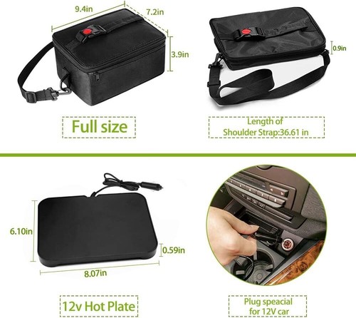 Certified 90W Portable Electric Oven - Safe and Convenient for Road Trips - Picture 6 of 9