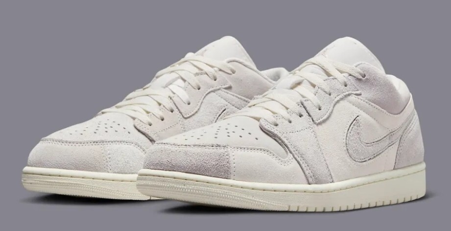 NIKE ☆ Air Jordan 1 Low SE Craft ‘Pale Ivory’ Jordan Air Jordan 1 Low SE Craft Mens Basketball Shoes Pale